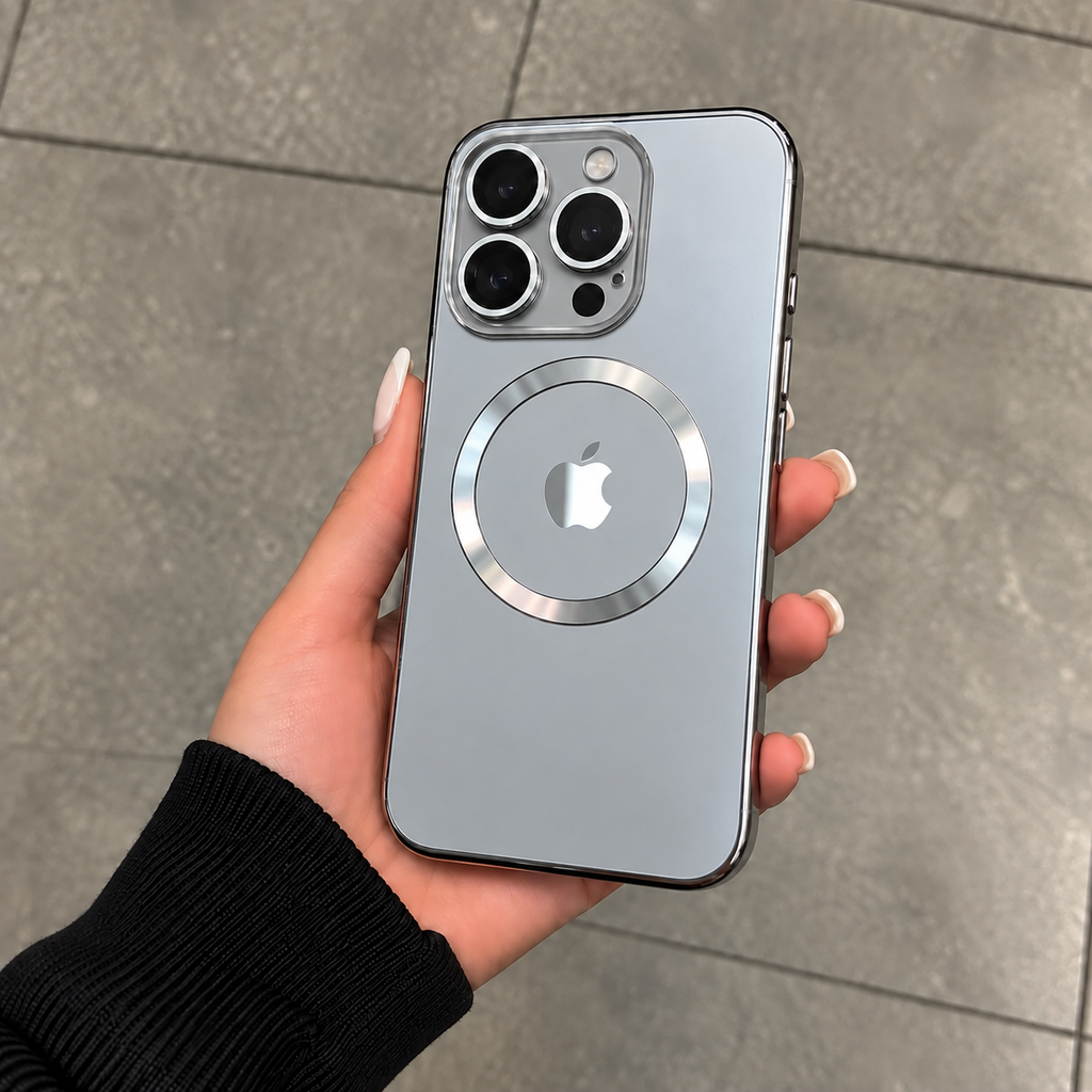 Silver Titanium Protective Case