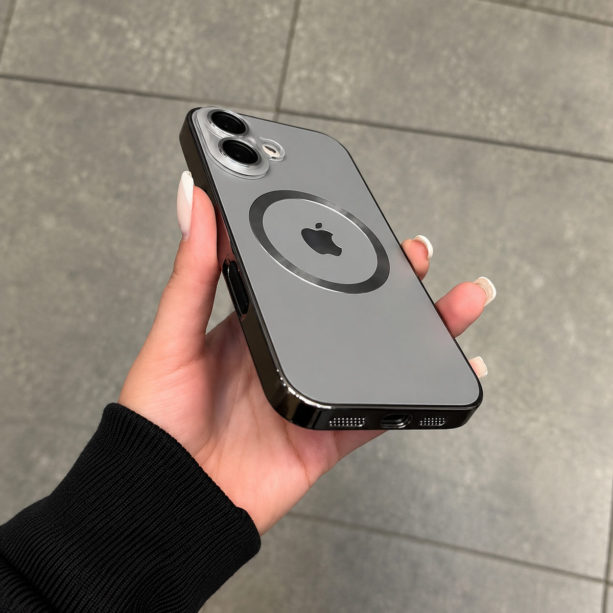 Silver Titanium Protective Case