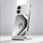 Silver Dragon Electoplating Phone Case