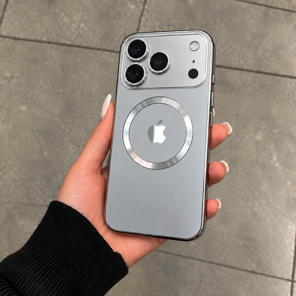 Silver Titanium Protective Case