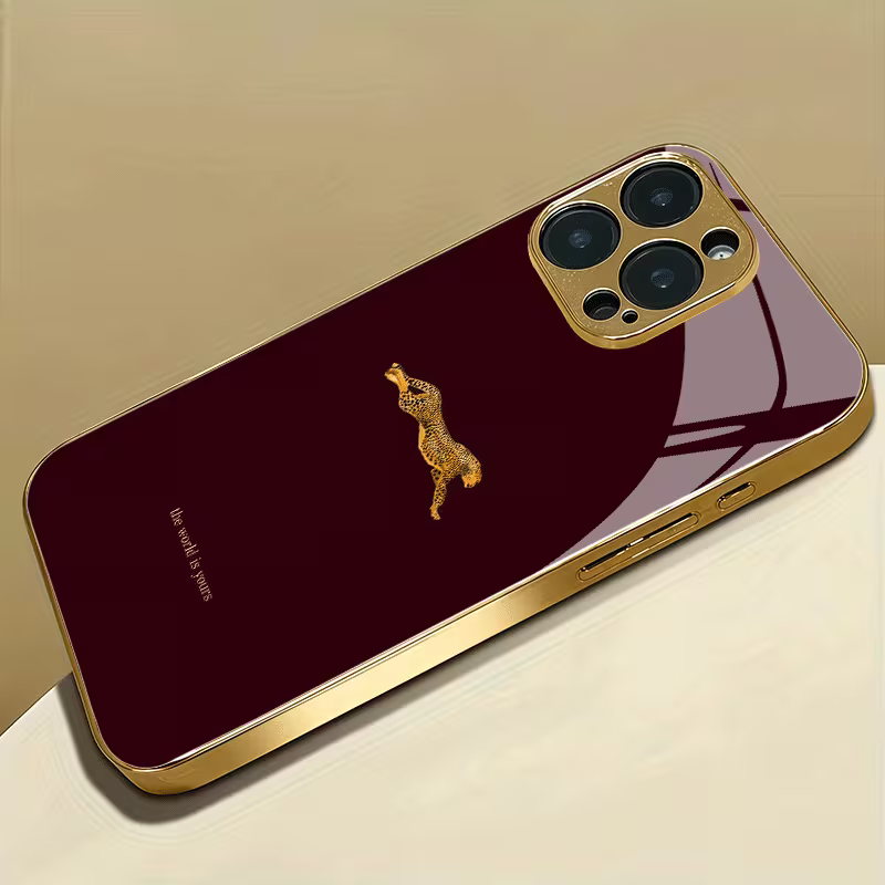 Golden Cheetah Luxe Case