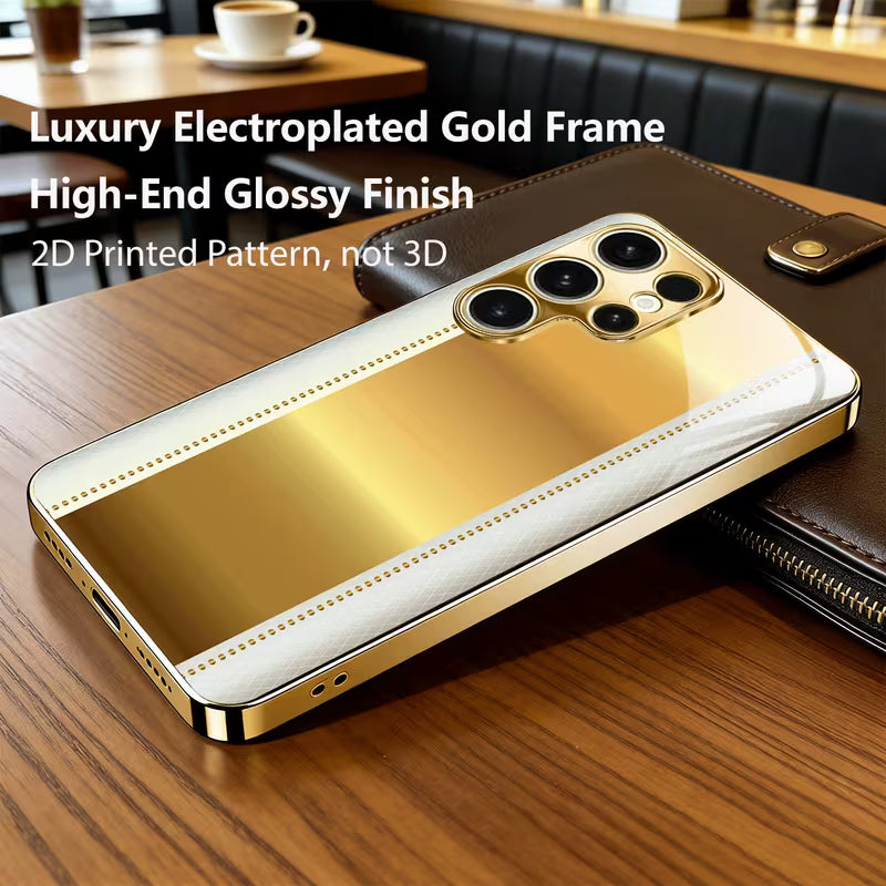 Golden Pattern Luxury Case