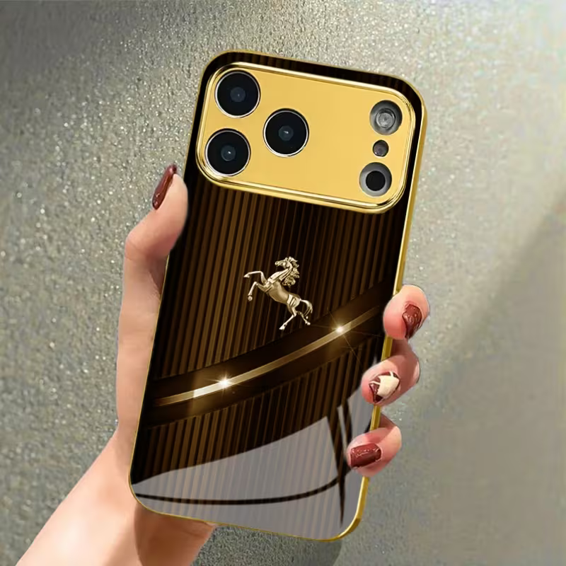 Majestic Horse Chrome Case