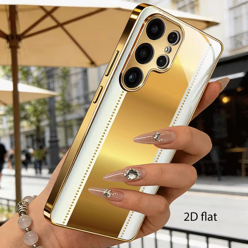 Golden Pattern Luxury Case