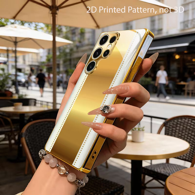 Golden Pattern Luxury Case
