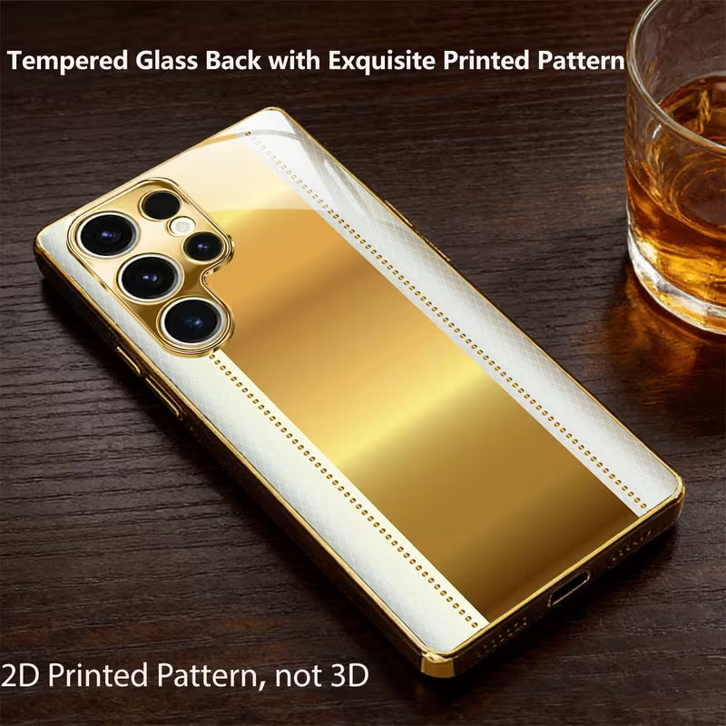 Golden Pattern Luxury Case