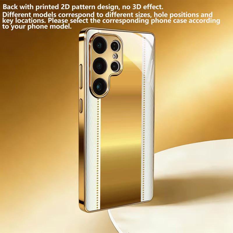 Golden Pattern Luxury Case