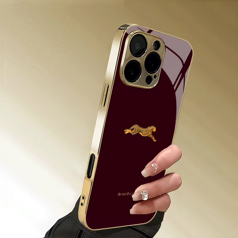 Golden Cheetah Luxe Case