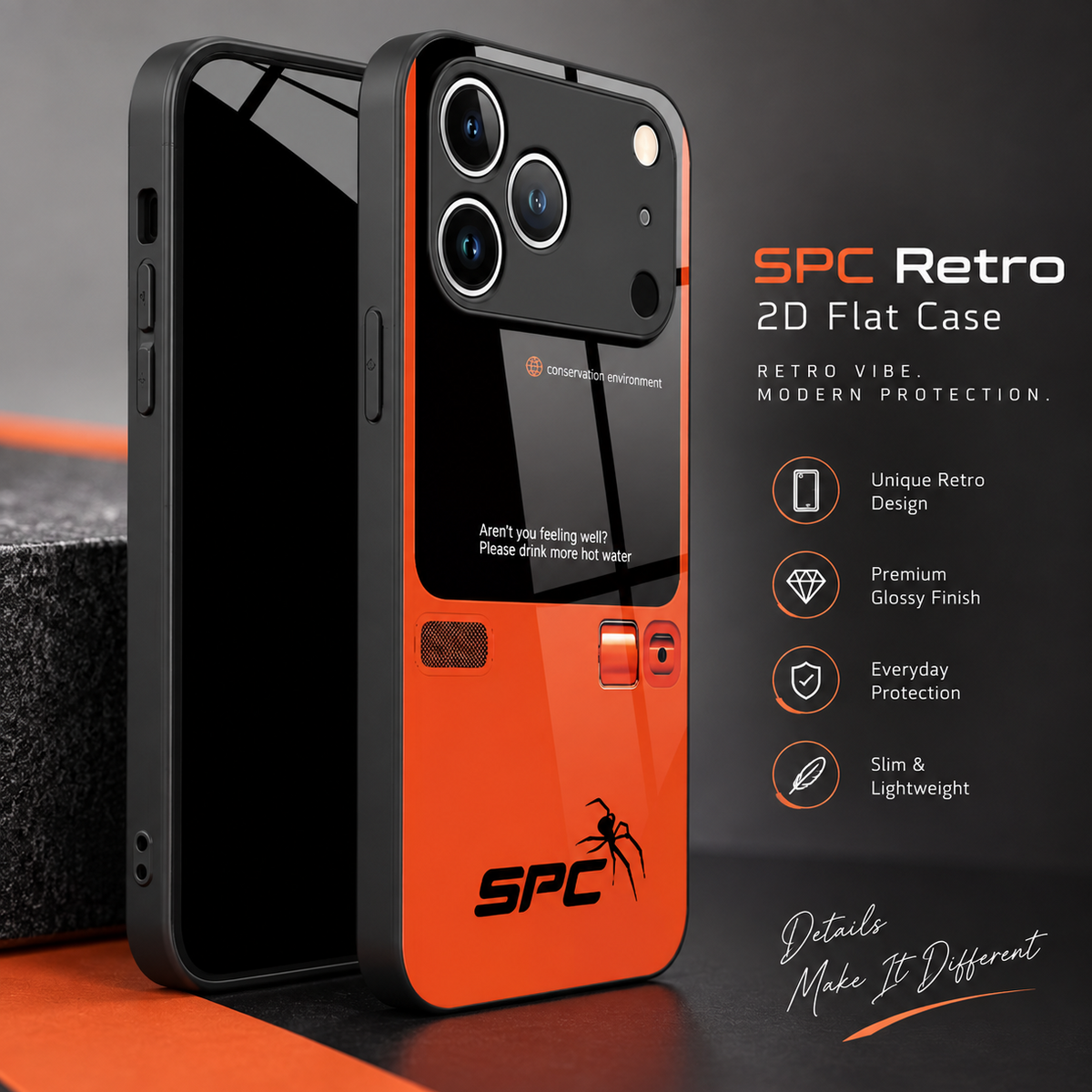 SPC Retro Phone Case