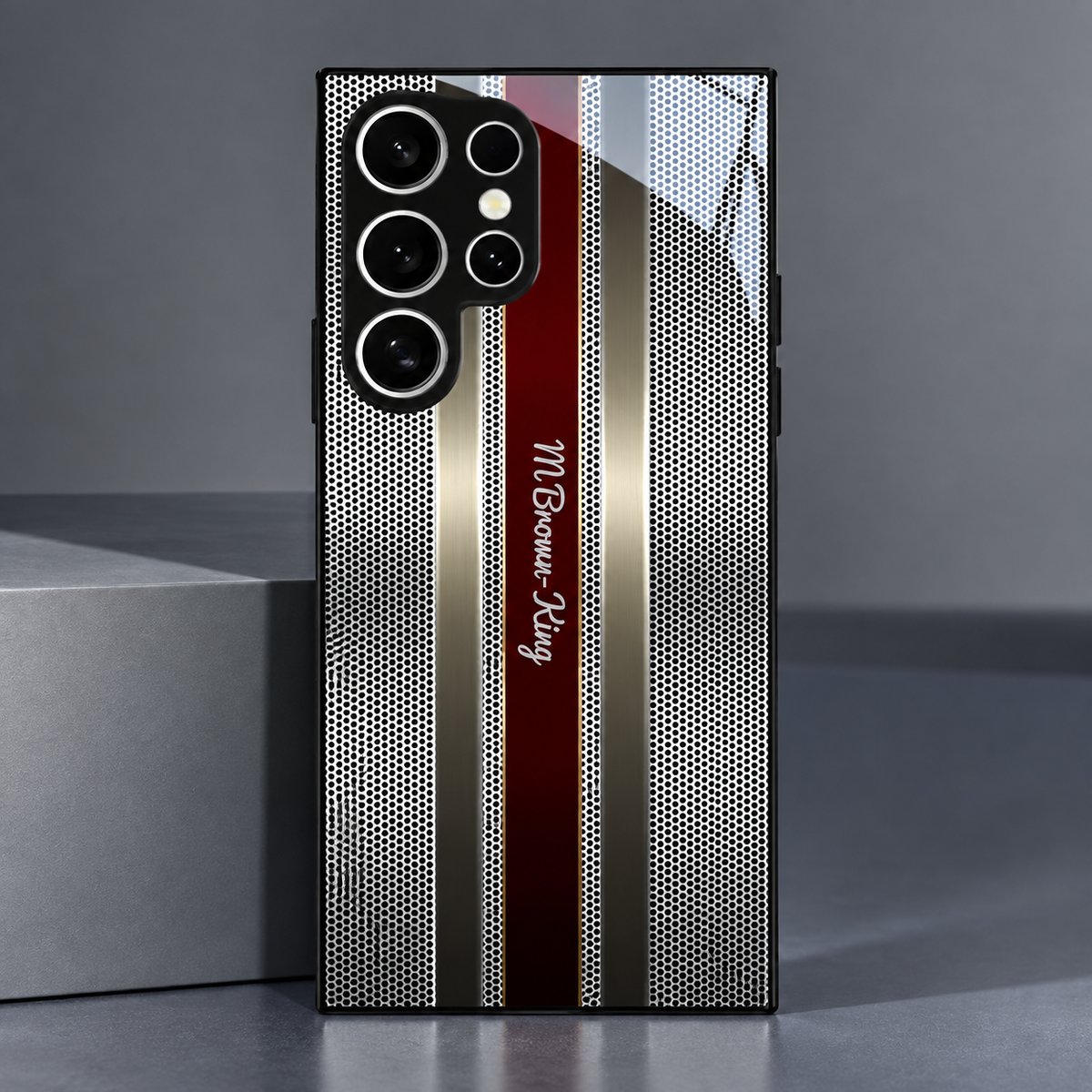 Galaxy Series - Brown King Stripe Case