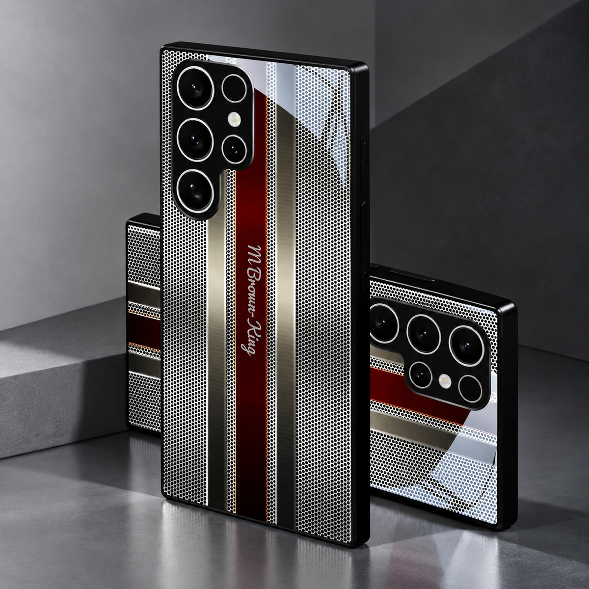 Galaxy Series - Brown King Stripe Case