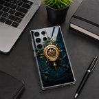 Galaxy - Vintage Nautical Compass Case