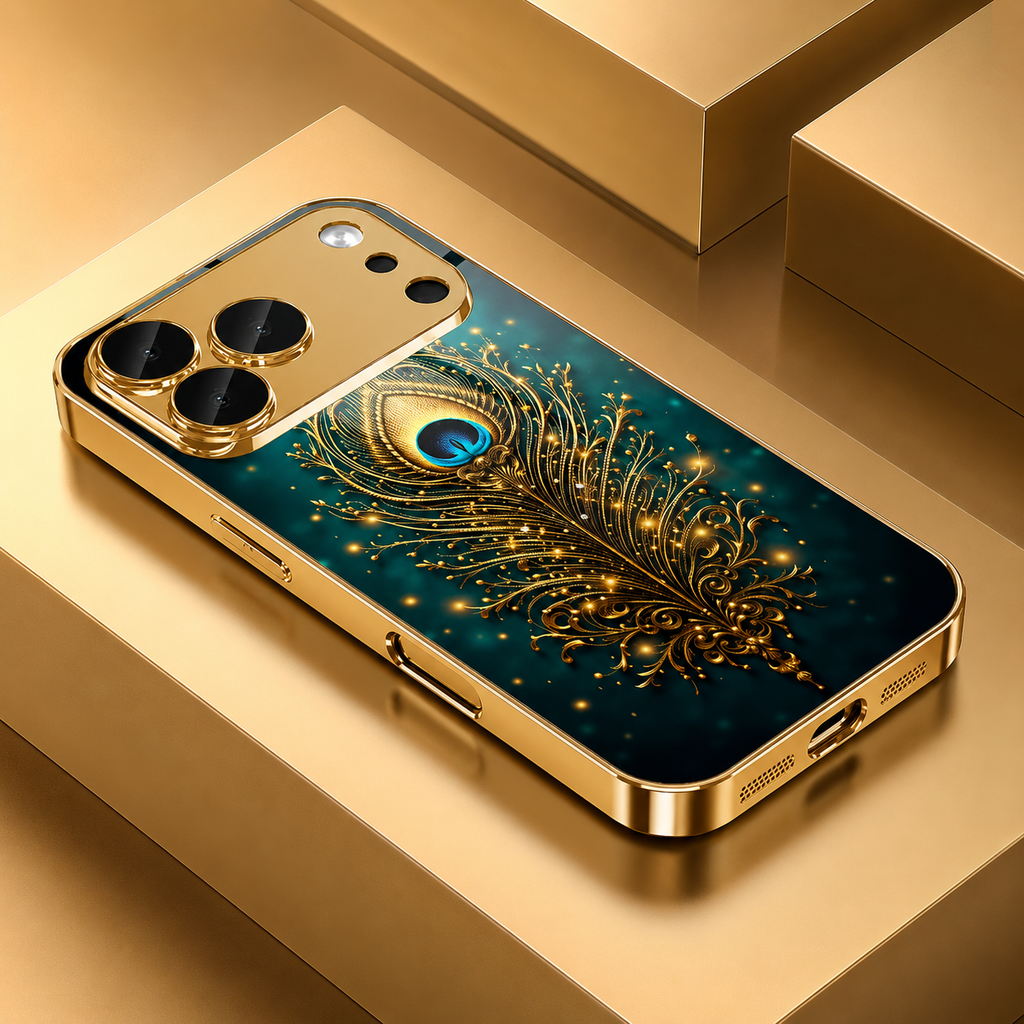 Luxury Feather Case