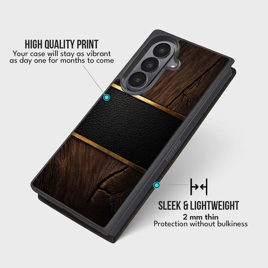 Galaxy Z Fold Series - Noir Luxe Fusion Case