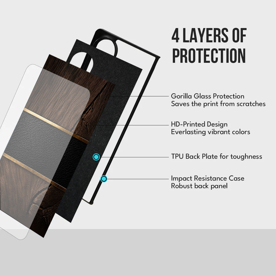 Galaxy Z Fold Series - Noir Luxe Fusion Case