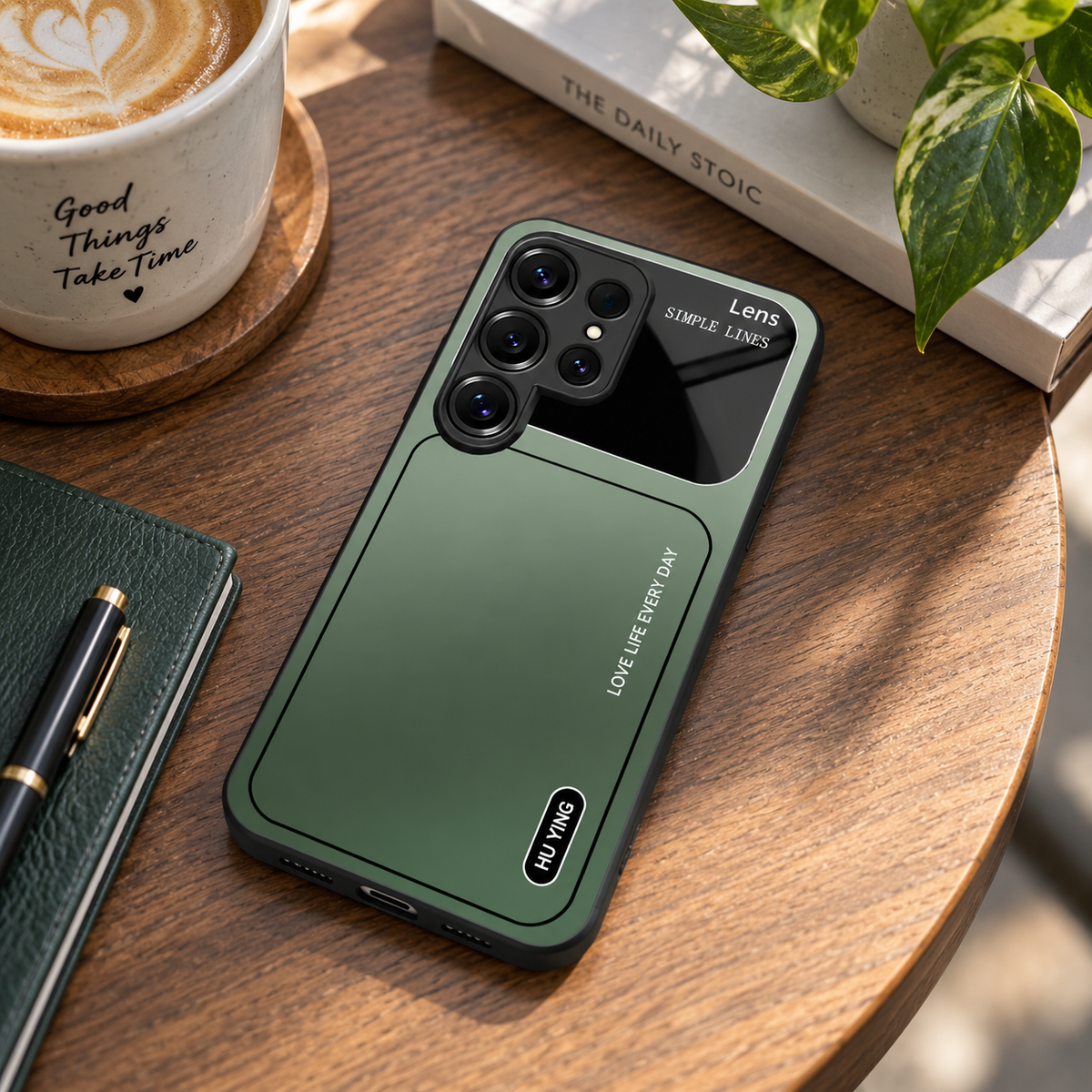 Galaxy Series - Forest Luxe Glass Case