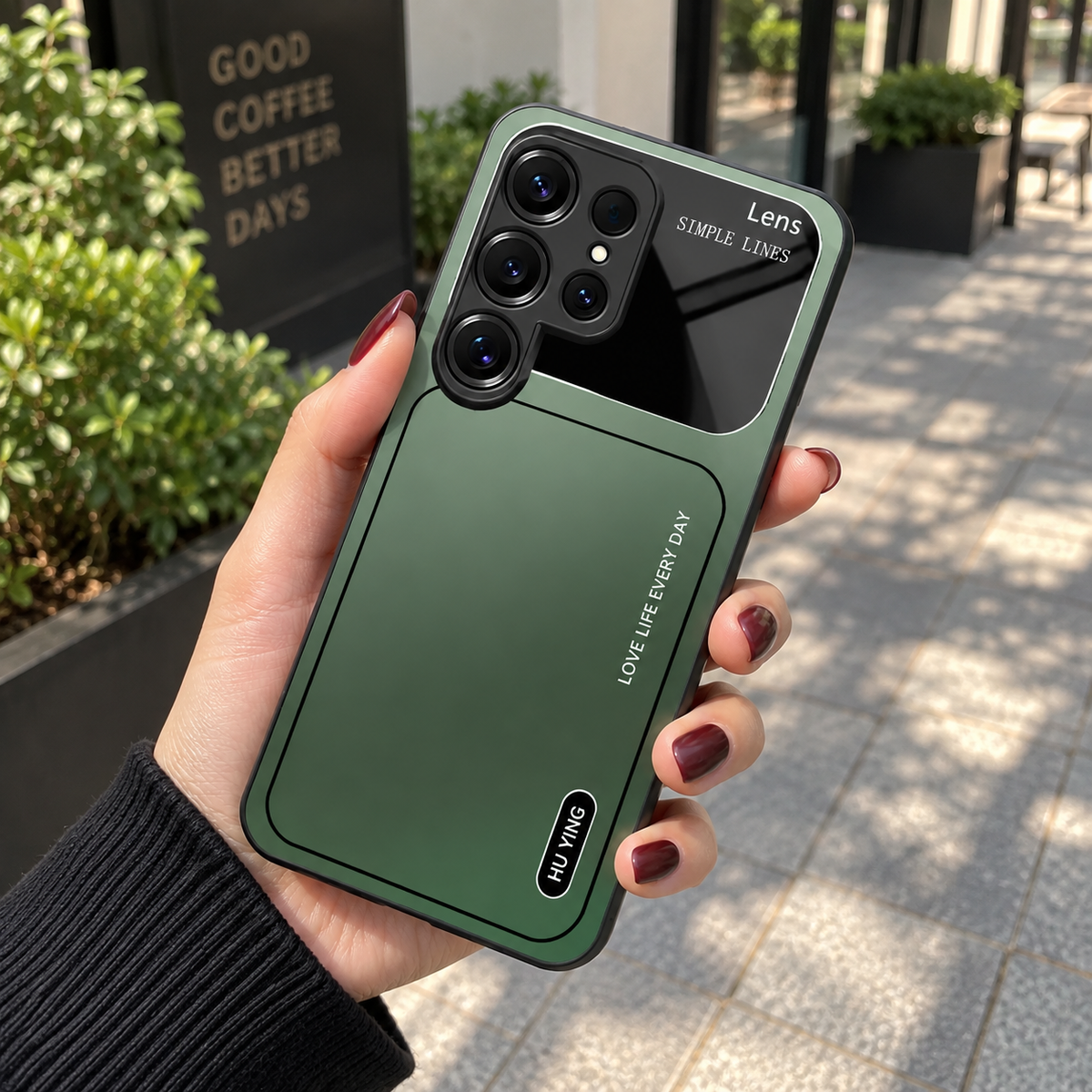 Galaxy Series - Forest Luxe Glass Case