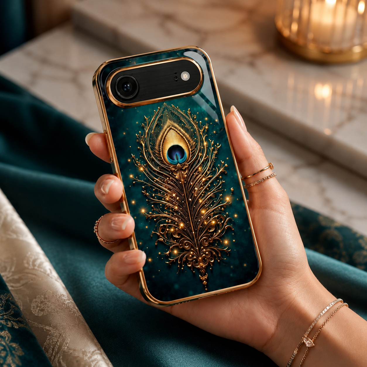 Luxury Feather Case