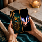 Galaxy Z Fold Series - Luxury Feather Case