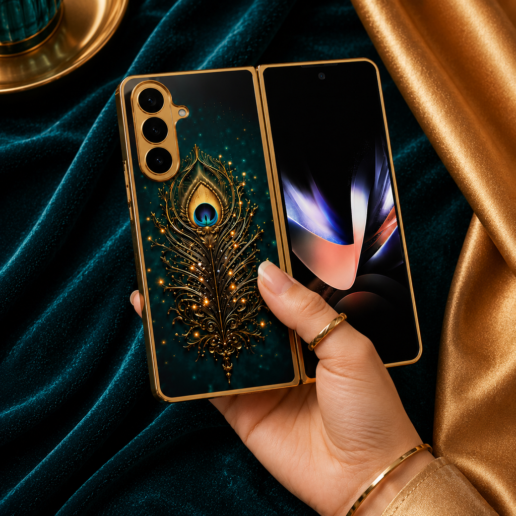 Galaxy Z Fold Series - Luxury Feather Case