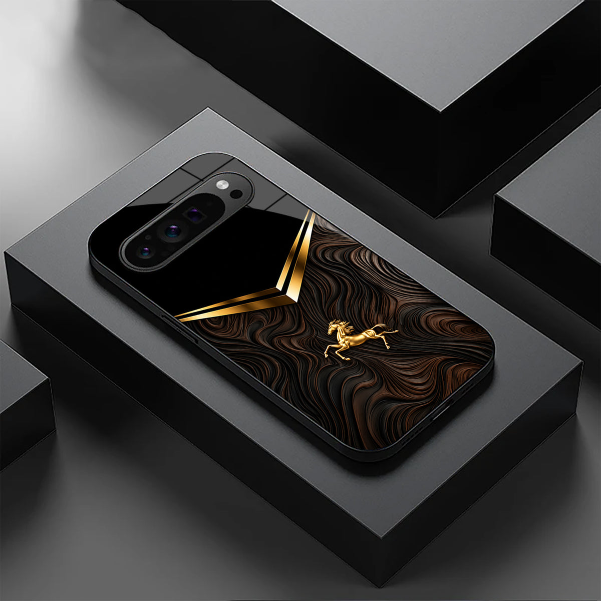 Google Pixel - Golden Stallion Luxe Case