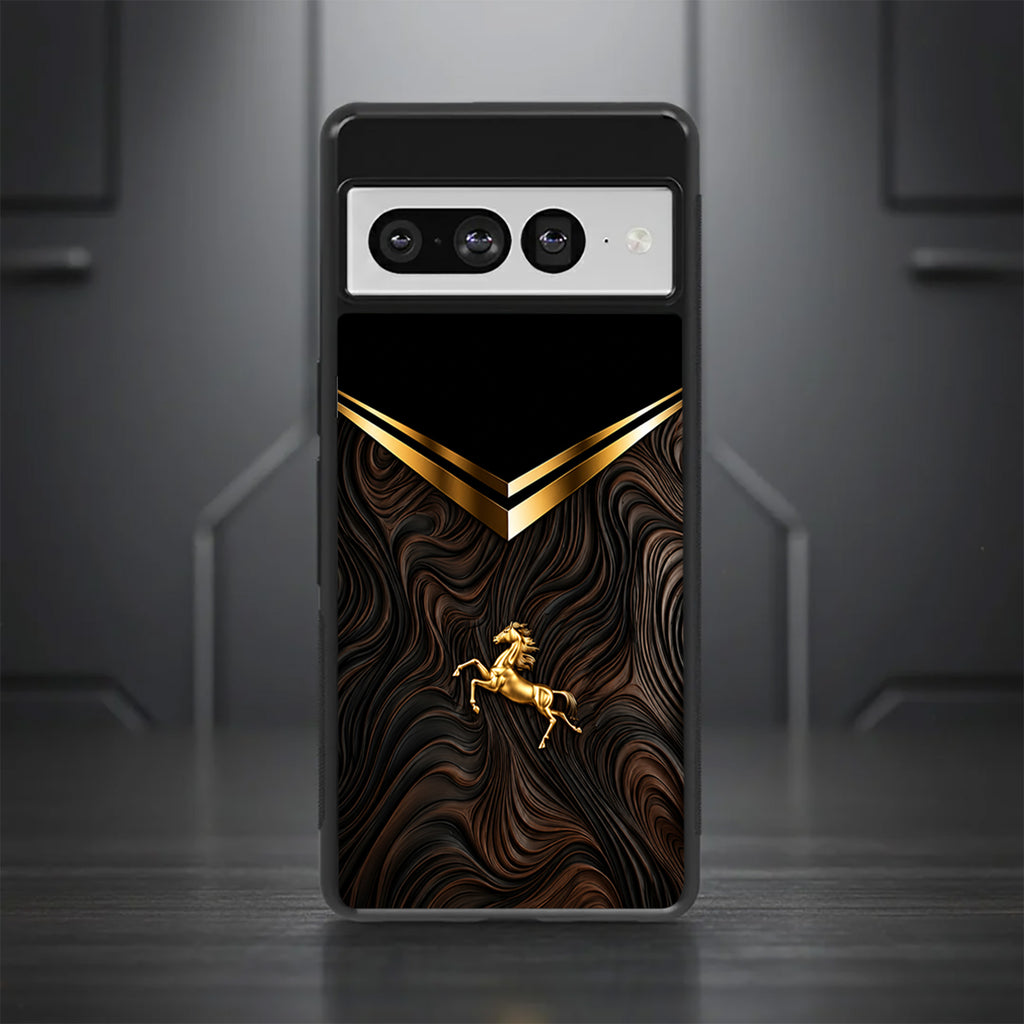 Google Pixel - Golden Stallion Luxe Case