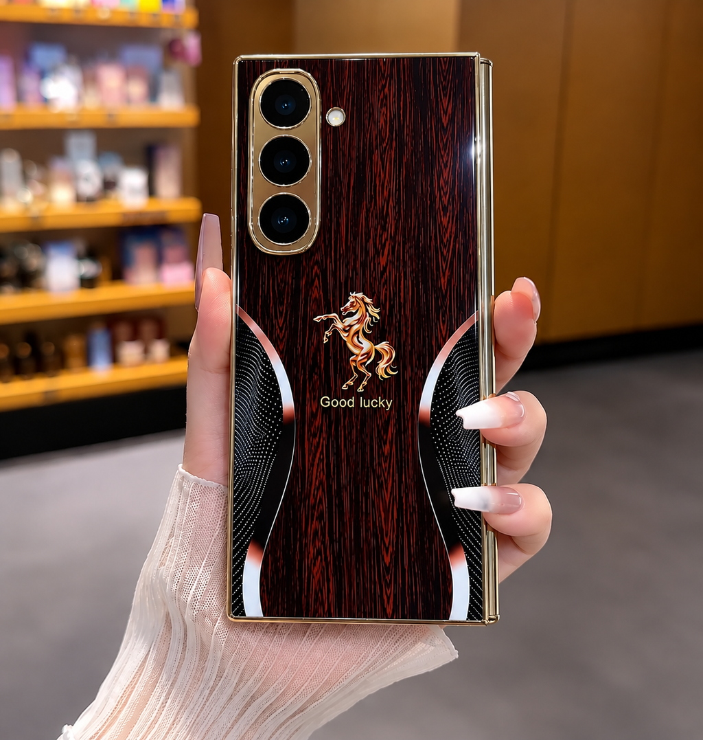 Galaxy Series - Golden Steed Luxury Phone Case