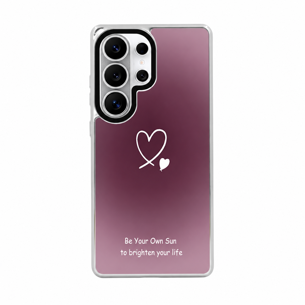 Heart Print Purple Gleam Case