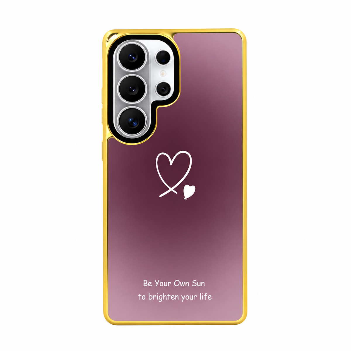 Heart Print Purple Gleam Case