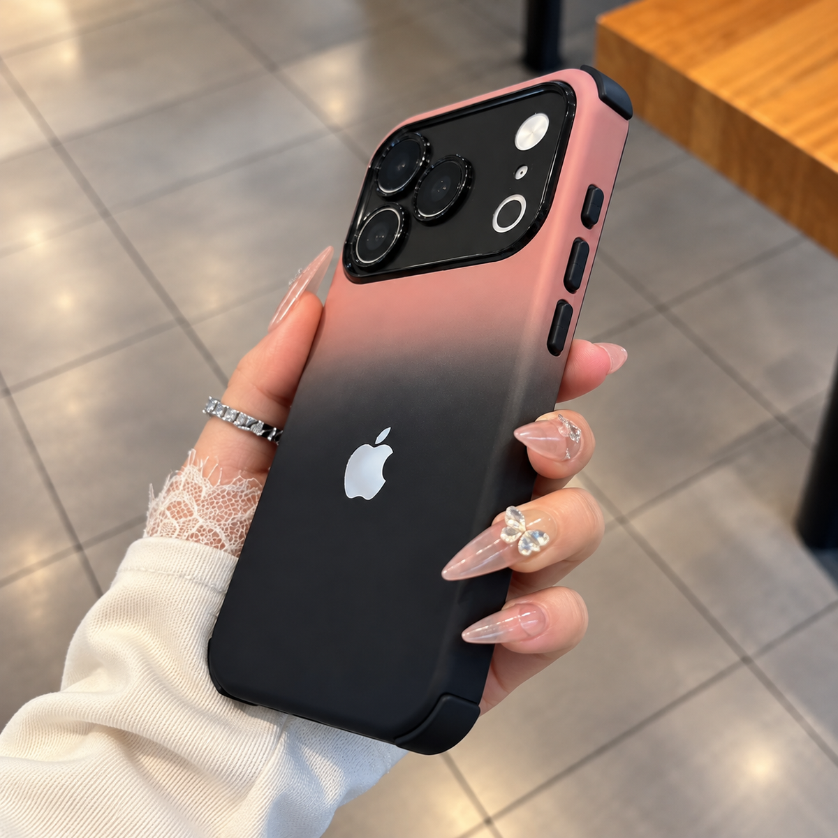 Rose Mist Gradient Case