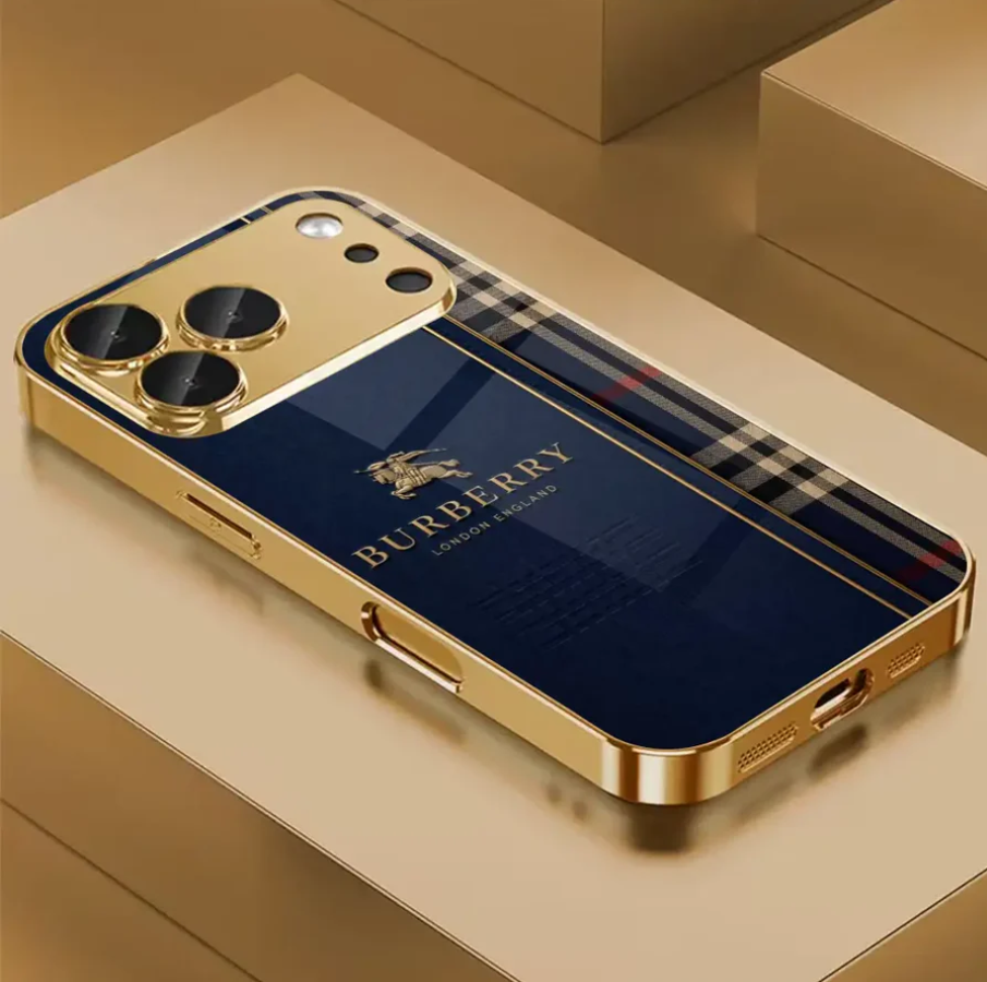 Heritage Check Gold Case