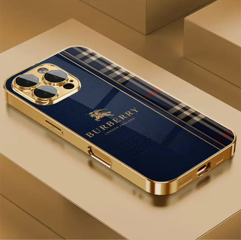 Heritage Check Gold Case