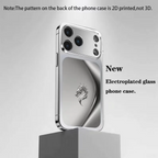 Silver Dragon Electoplating Phone Case