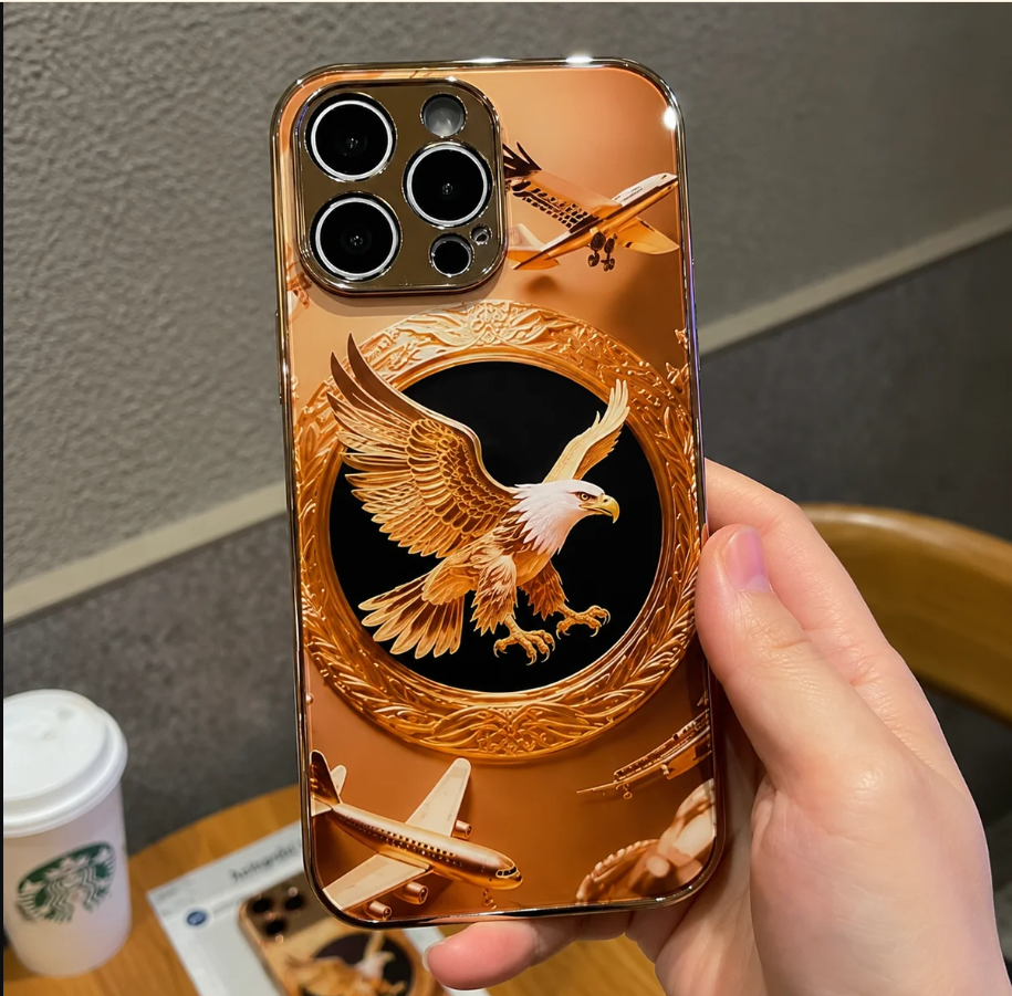 Golden Eagle Aviation Glass Case