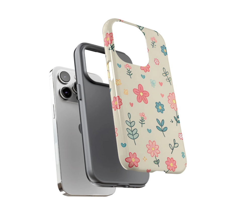 Vintage Floral Aesthetic Phone Case