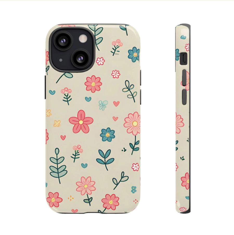 Vintage Floral Aesthetic Phone Case