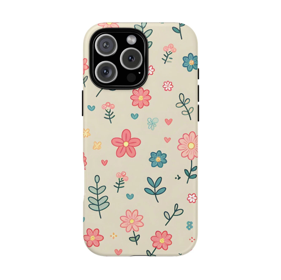 Vintage Floral Aesthetic Phone Case