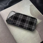 Galaxy Series - Glossy Charcoal Check