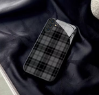 Galaxy Series - Glossy Charcoal Check