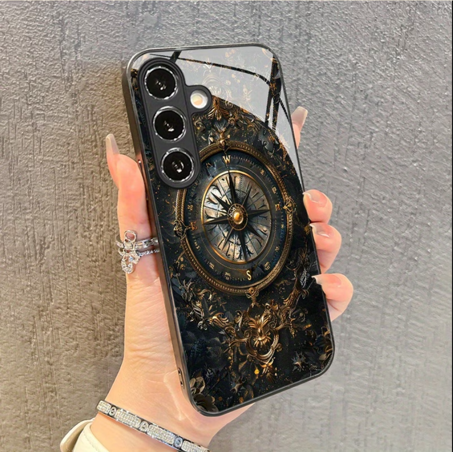 Galaxy Series - Retro Compass Luxe Case