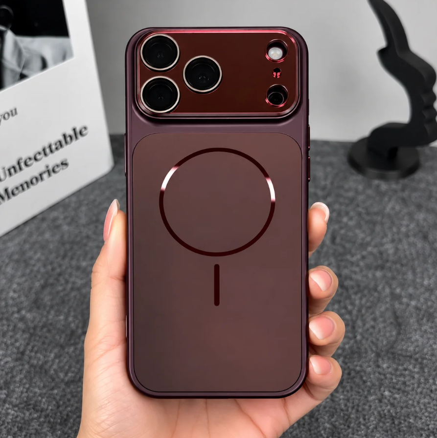 Burgundy MagSafe Luxe Case
