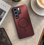 Galaxy - Burgundy MagSafe Luxe Case
