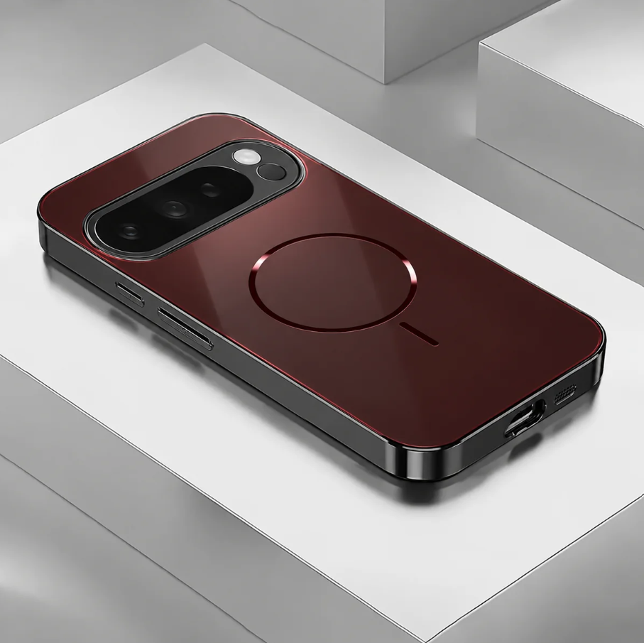 Google Pixel - Burgundy MagSafe Luxe Case