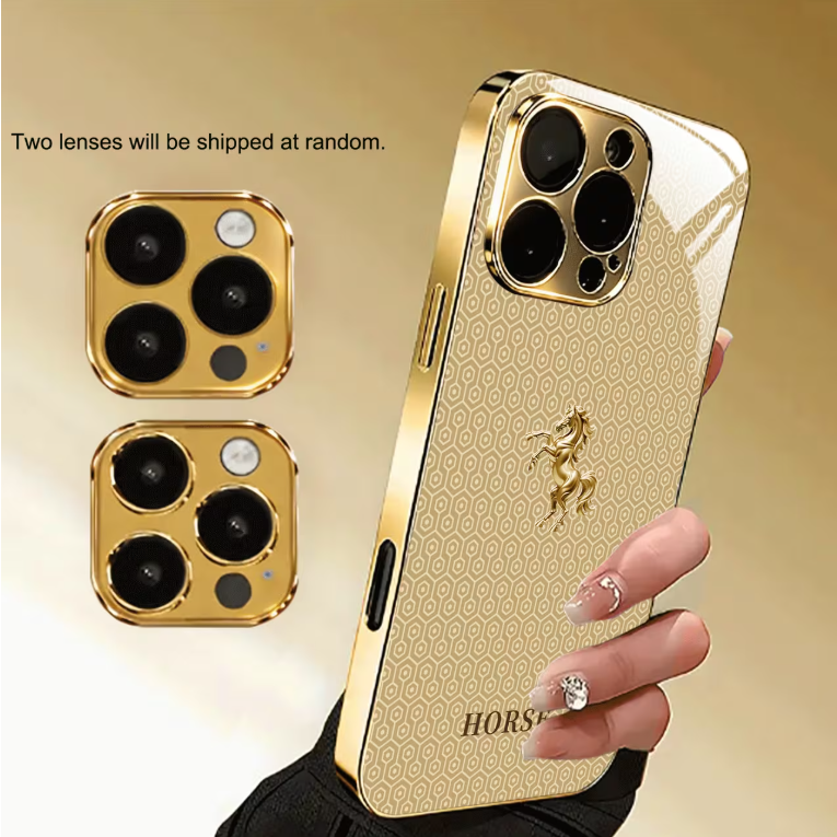 Royal Crest Golden Horse Case