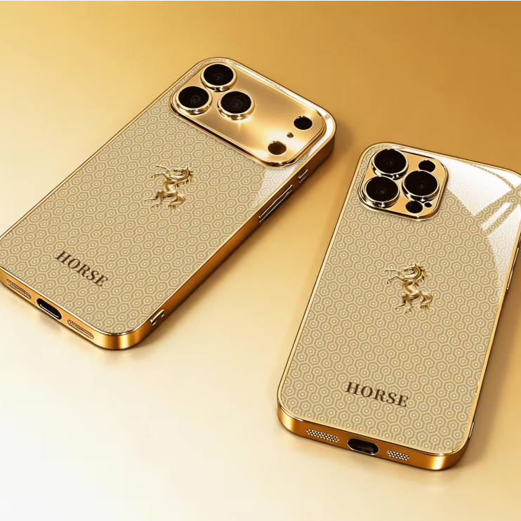 Royal Crest Golden Horse Case