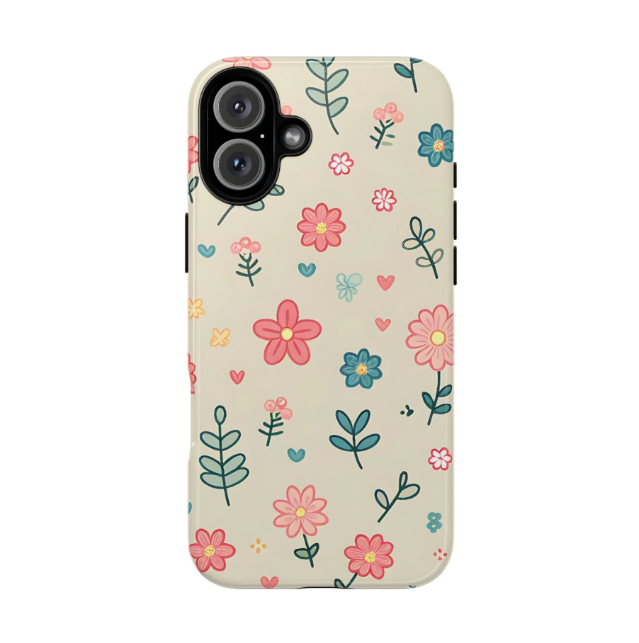 Vintage Floral Aesthetic Phone Case