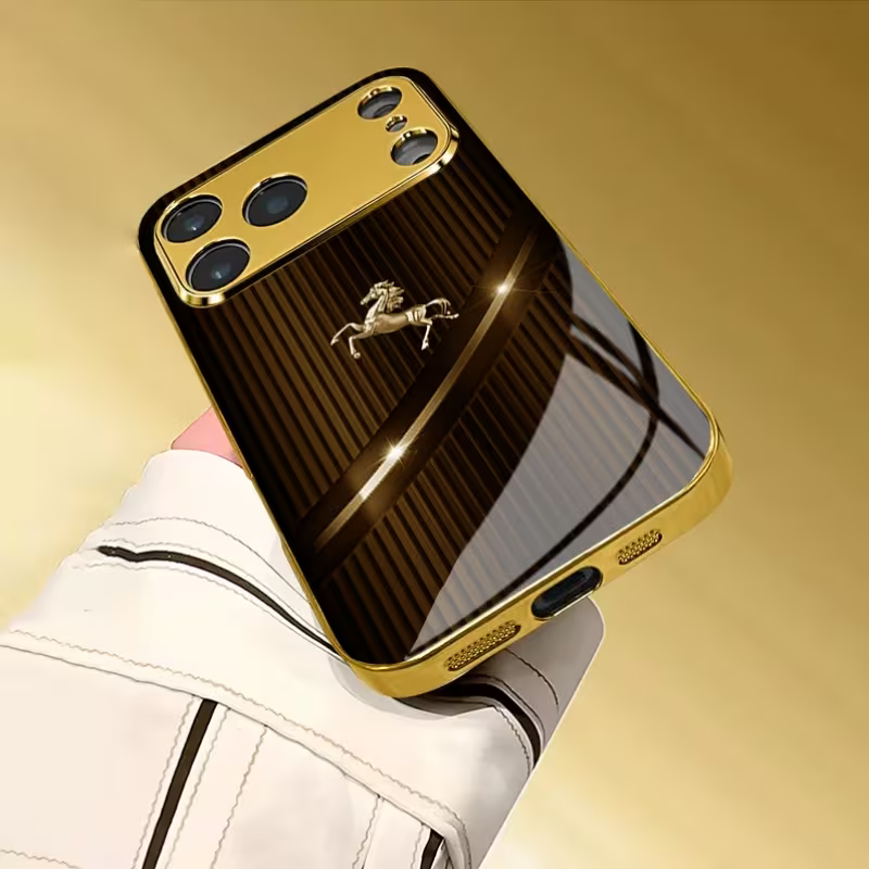 Majestic Horse Chrome Case