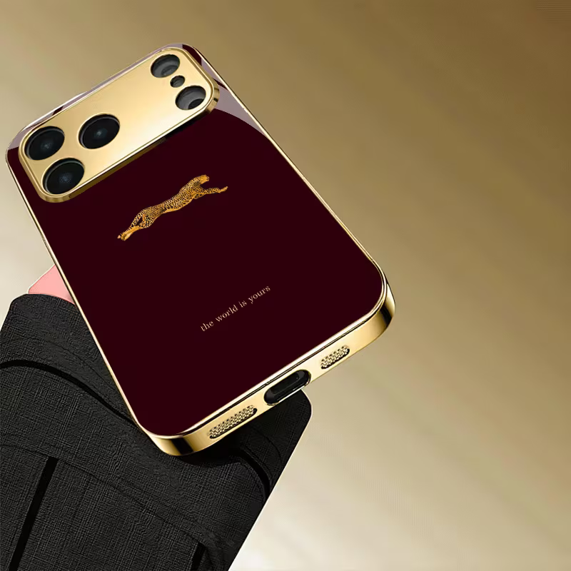Golden Cheetah Luxe Case