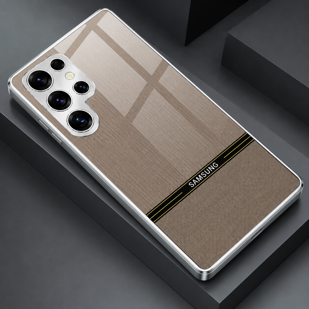 Galaxy S Series - Luxe Plaid Pattern Case