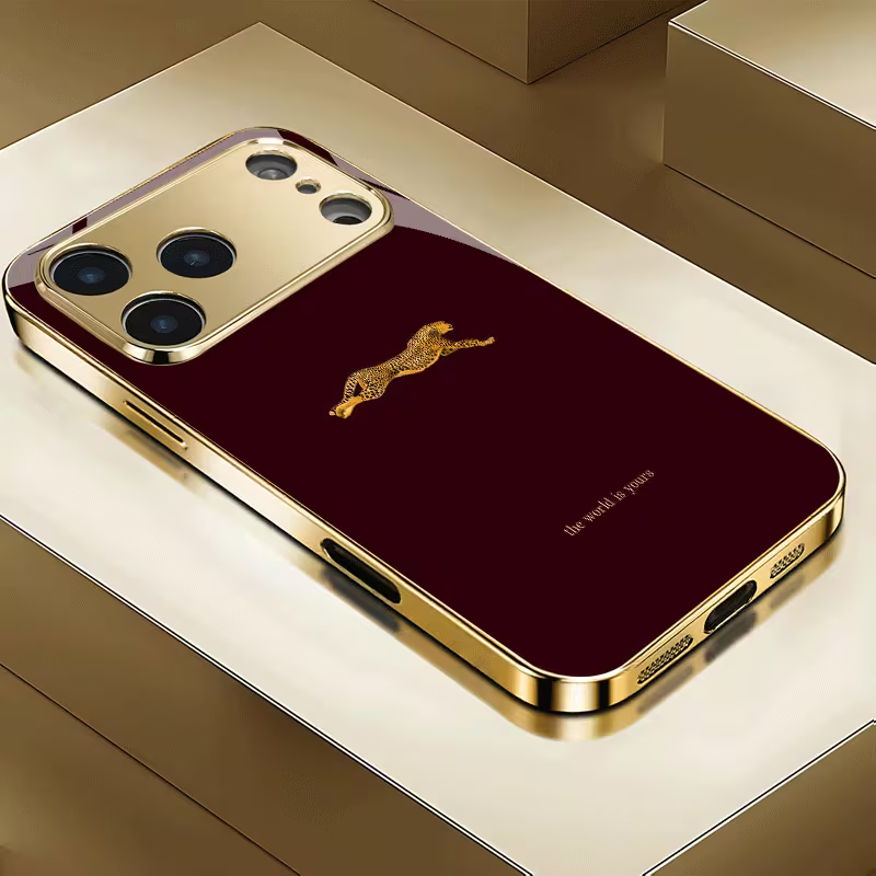 Golden Cheetah Luxe Case
